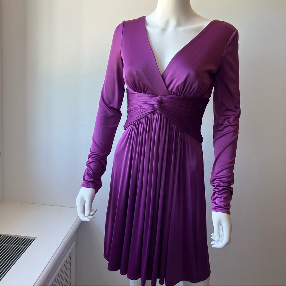 BCBGmaxazria Small Purple Mini Dress